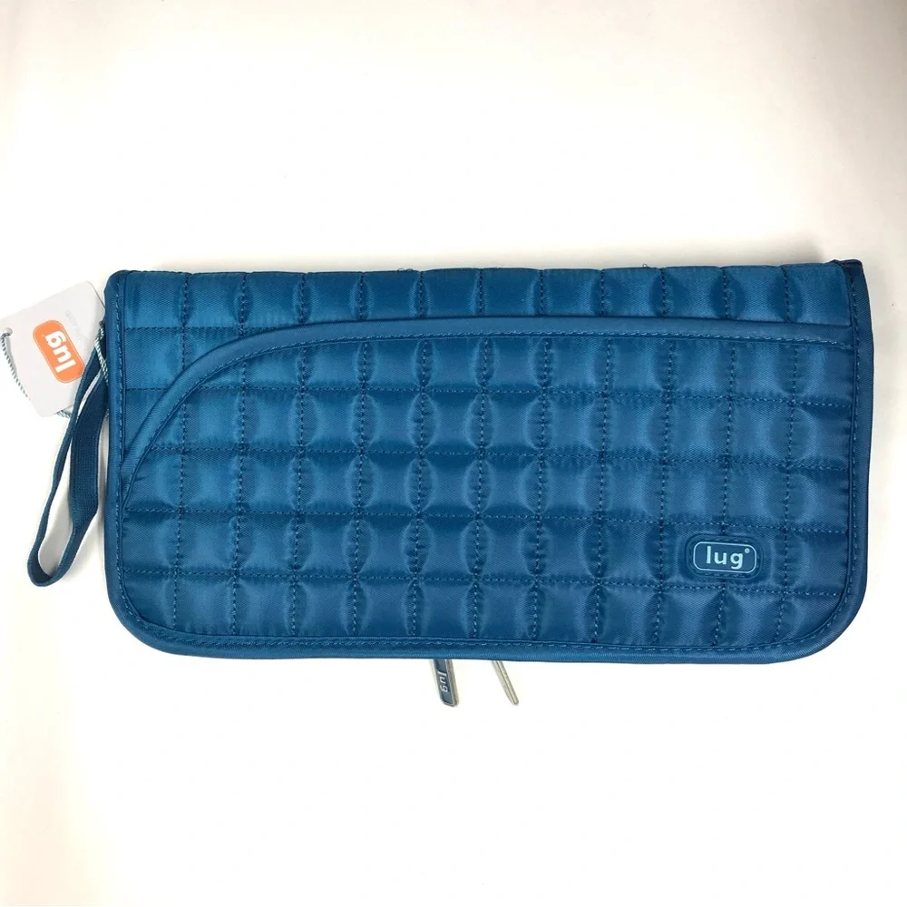 LUG Tango Quilted Travel Wallet Ocean Blue - Picture 2 of 8